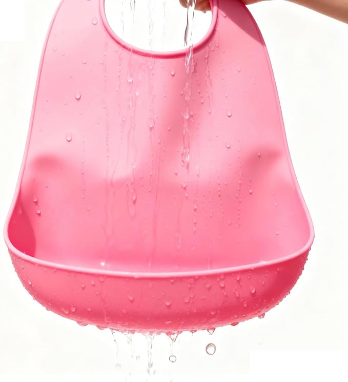 Silicone Adult Bib, Adjustable and Washable Bib - Image 6