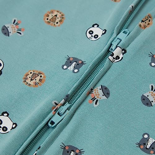 Hanes Baby Pure Comfort Organic Long Sleeve Footless Sleep N' Play, Infant - Image 3