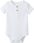 pureborn Baby Girls Boys Bodysuit Super Soft Cotton Romper 0-24 Months | by pureborn