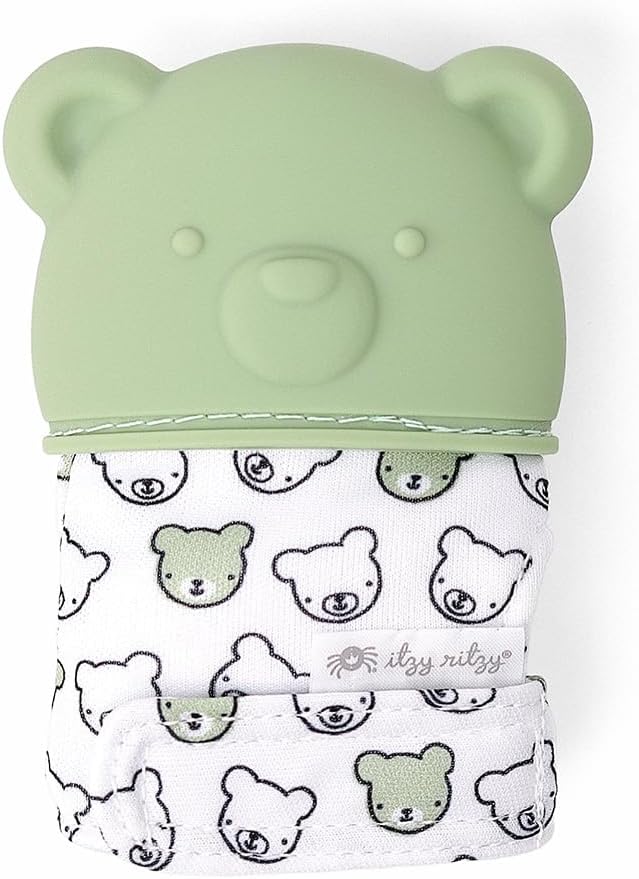 Itzy Ritzy Silicone Teething Mitt, Soothing Infant Teething Mitten by Unknown