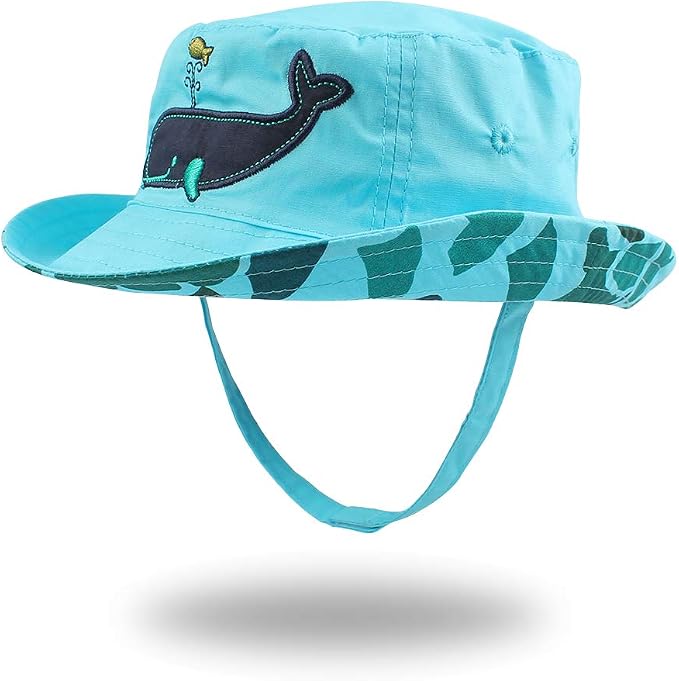JANGANNSA Dinosaur Baby Boys Sun Hat Cotton Toddler Girls Bucket Hats Summer by JANGANNSA