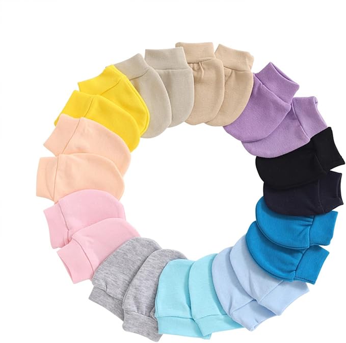 Baby Mittens No Scratch Mittens Infant Soft Gloves Mittens - Image 6