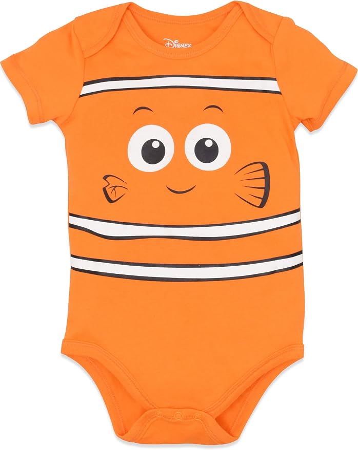 Disney Baby 5-Pack Short Sleeve Bodysuits Newborn to Infant - Image 5