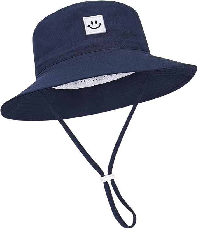 Baby Toddler Sun Hat, Kids Summer UPF 50+ Foldable Beach Bucket Hat - Image 4
