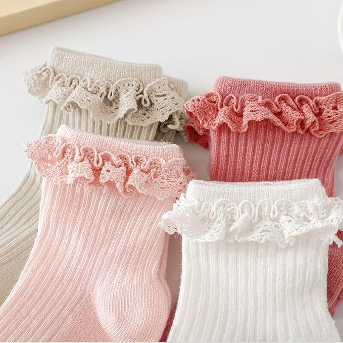AQOKKA Baby Girl Toddlers Socks - Image 2