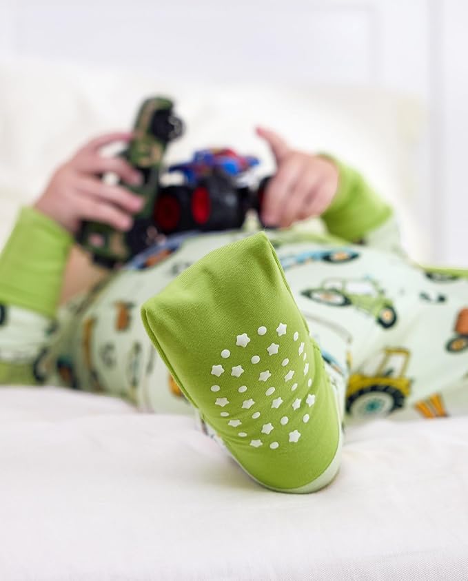 babee Reshinee Bamboo Viscose Baby Footie Pajama, Zipper Sleeper Boys Girls | - Image 7