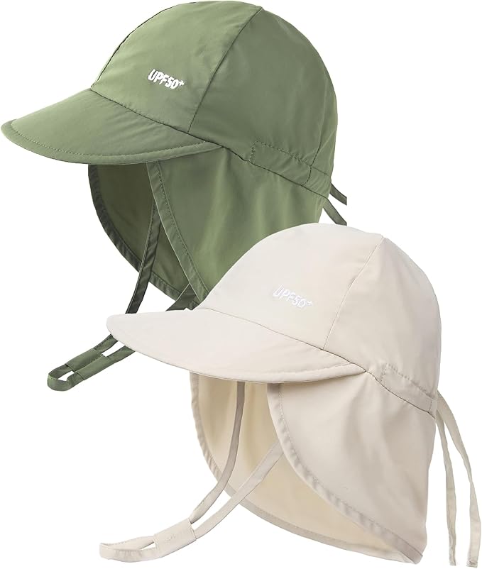FURTALK Baby Sun Hat Girls and Boys Summer Beach Swim Hat Essentials UPF 50+