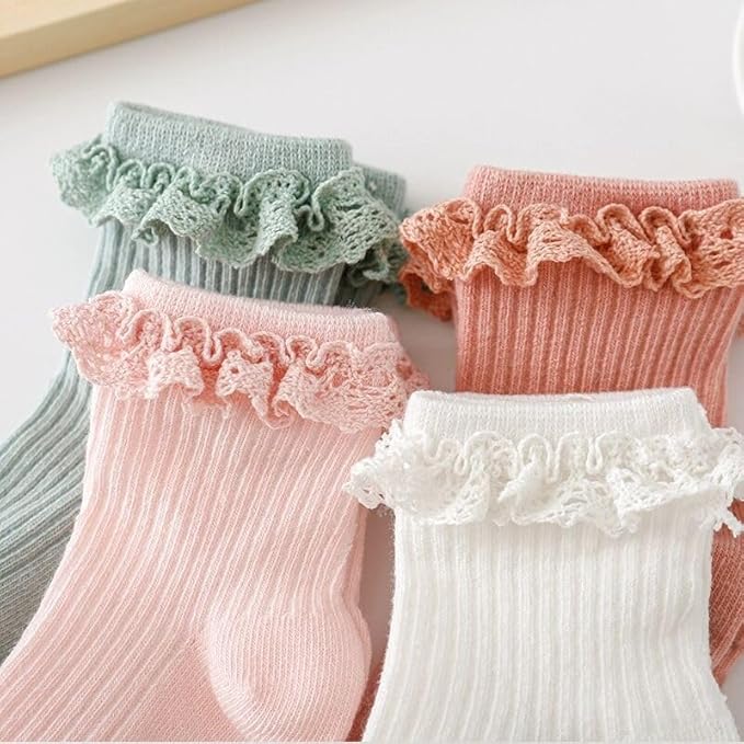 AQOKKA Baby Girl Toddlers Socks - Image 8