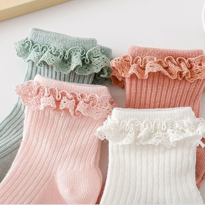 AQOKKA Baby Girl Toddlers Socks - Image 2