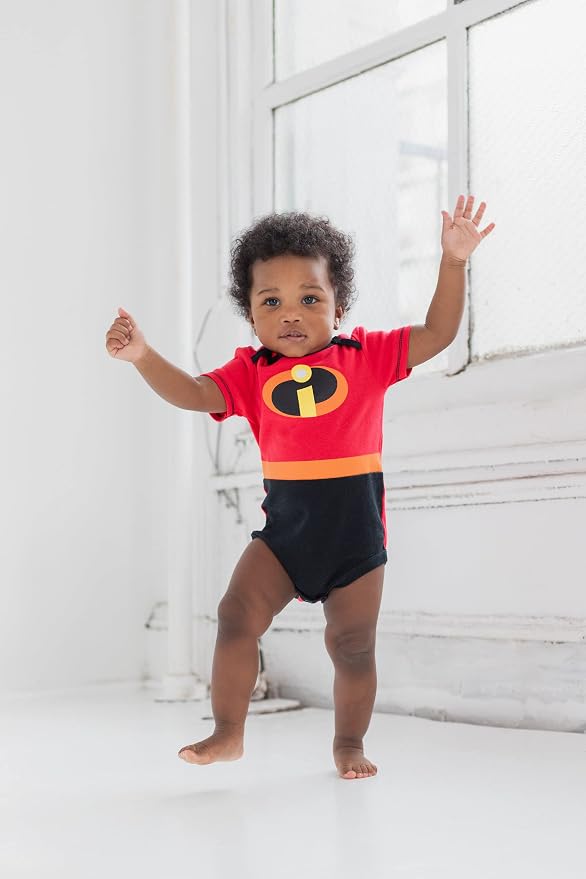 Disney Baby 5-Pack Short Sleeve Bodysuits Newborn to Infant - Image 2