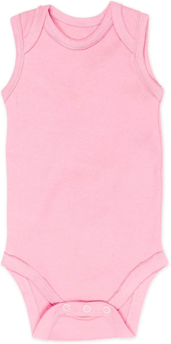 HonestBaby baby-boys Sleeveless Bodysuits One-piece 100% Organic Cotton - Image 4