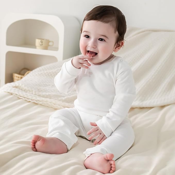 Unisex Baby romper, Long Sleeve 100% Cotton Baby Clothes, Baby Footless Jumpsuit - Image 6