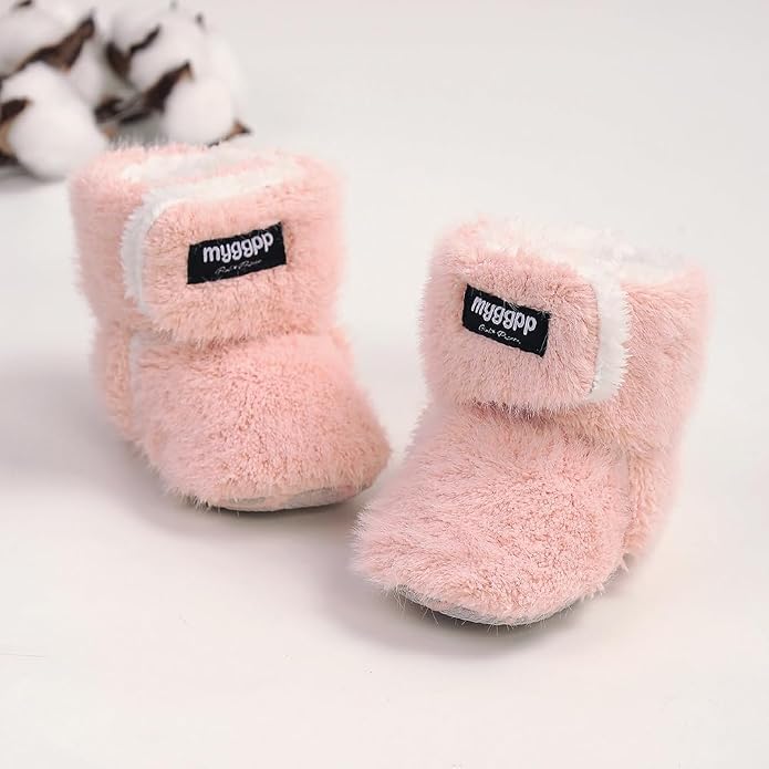 Ohwawadi Infant Baby Slippers Girls Boys Booties Warm Baby Socks Shoes Newborn - Image 7
