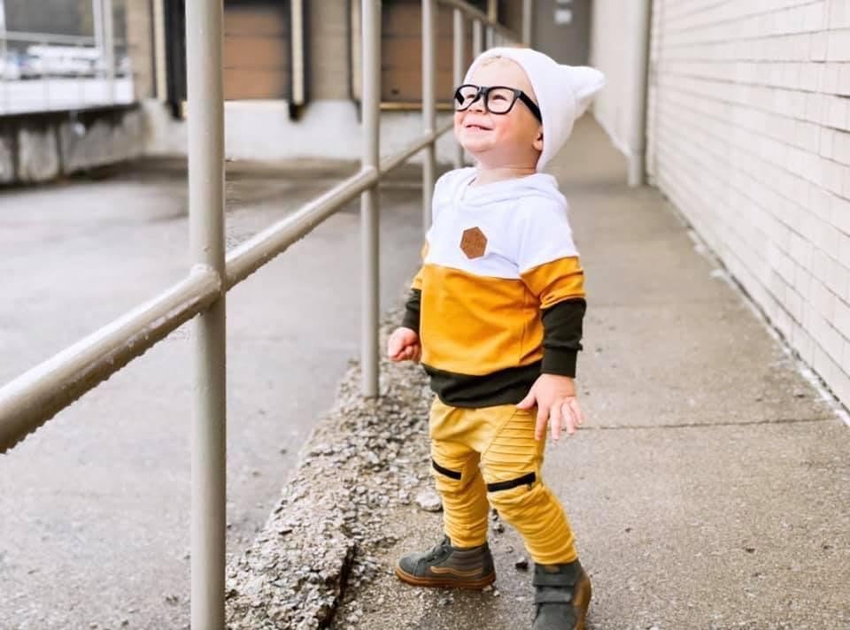 Infant Baby Boy Fall Winter Clothes Outfit Hooded Long Sweatshirt Pant Set - Image 4