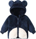 Baby Girl Winter Warm Fleece Jacket Toddler Boy Sherpa Infant Sweater Coat | by Unknown
