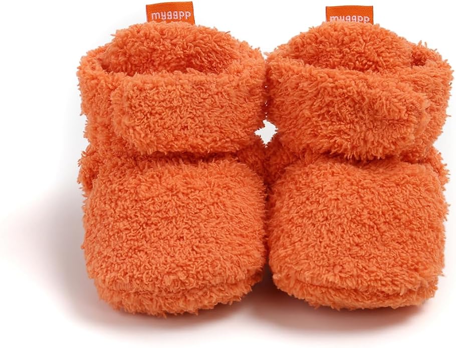 Baby Booties Cozy Fleece Slippers Soft Baby Shoes - Image 7