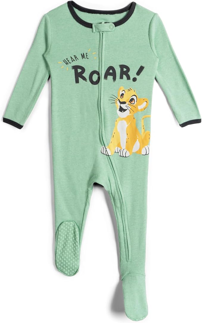 Disney Baby Boys' 2-Pack Footed One-Piece Sleep N' Play Newborn to Infant - Image 5