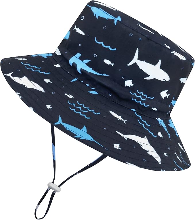 Baby Sun Hat Baby Boy Hats Toddler Hat UPF 50+ Bucket Hat by Olreco