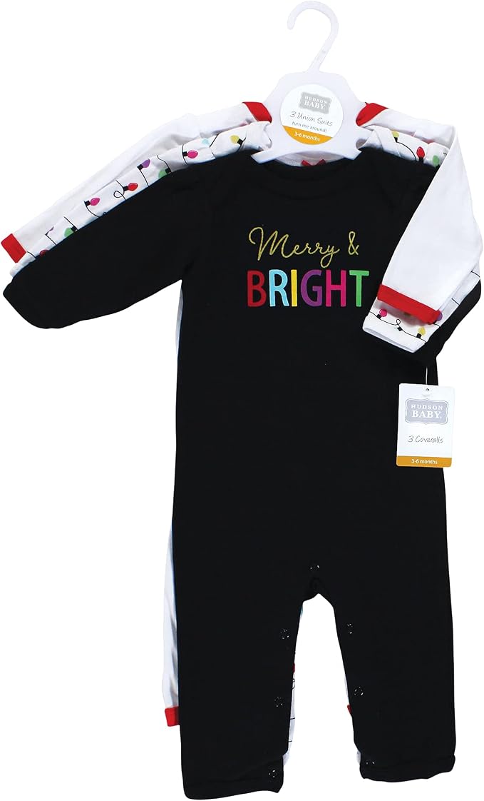 Hudson Baby unisex-child Cotton Coveralls - Image 2