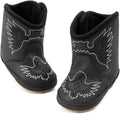 HsdsBebe Baby Boys Girls Western Cowboy Boots Infant Moccasins High Top Booties by HsdsBebe