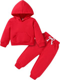 Happy Town Baby Fall Outfits for Girl Boy Long Sleeve Hoodie Top and Long by HappyTown