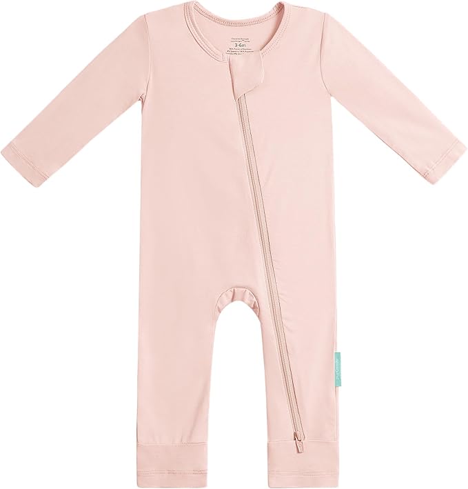 PurComfy Bamboo Viscose Baby Romper, Long Sleeve Pajmas by PurComfy