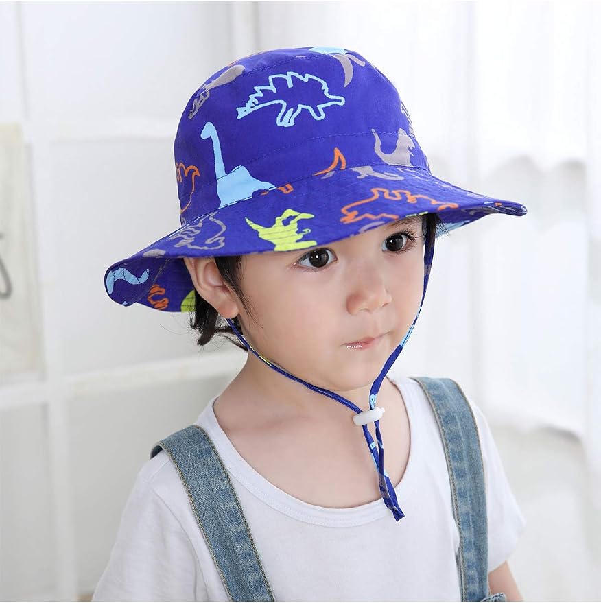 Komorebi Toddler Sun Hat UPF 50+ Kids Beach Bucket Hats Boys Girls 0-8Y | Cute - Image 6