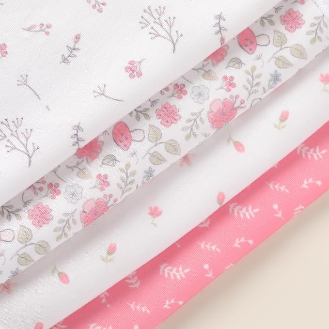sleepyturtle Pack of 5, Baby Burp Cloths, Soft and Absorbent - Image 7