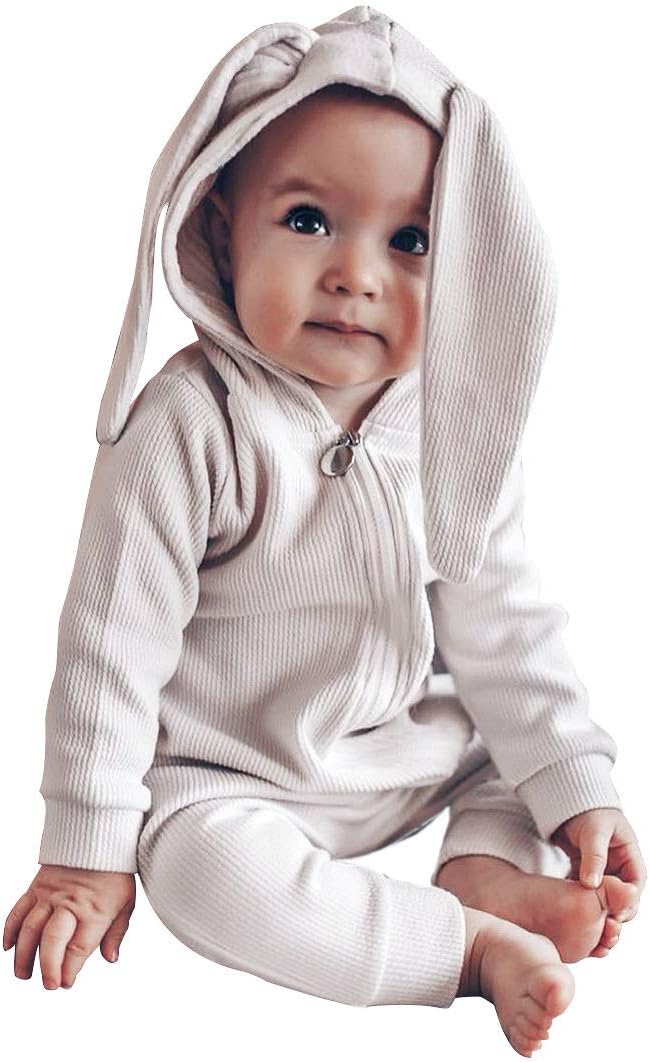 Simplee kids Baby Bunny Outfits Romper, Zipper Up by Simpleekids