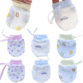 Cute Boys Girls Cotton No Scratch Gloves Drawstring Adjustable Mittens by Adeimoo