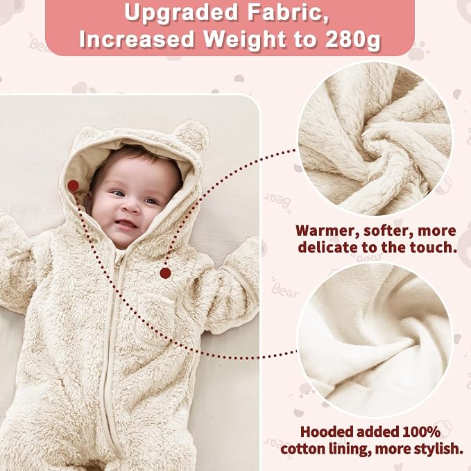 AiWMGL Newborn Baby Bear Outfit - Image 4