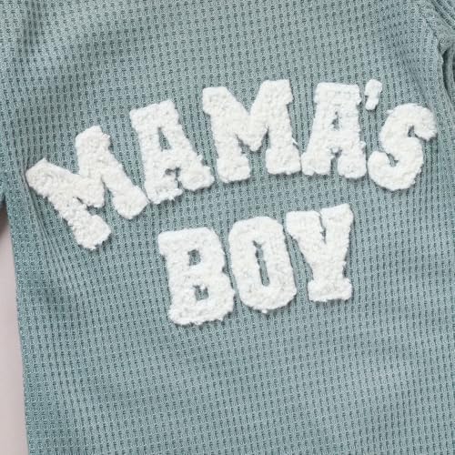 GRNSHTS Newborn Baby Boy Romper Coming Home Outfits Letter Print Bodysuit - Image 5