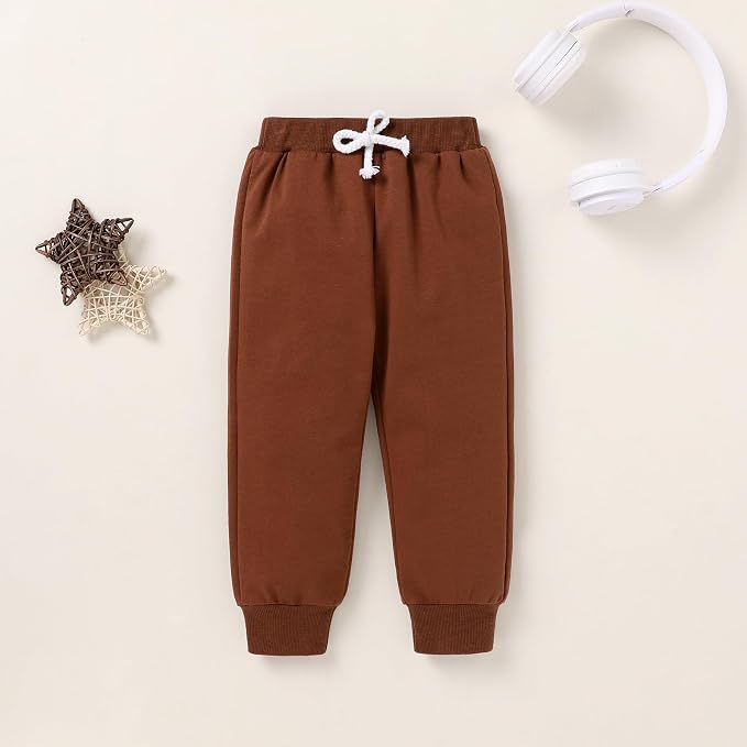 Happy Town Baby Fall Outfits for Girl Boy Long Sleeve Hoodie Top and Long - Image 5