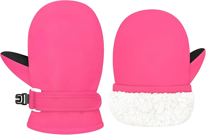 Olreco Baby Toddler Mittens Waterproof Infant Baby Winter Mittens Toddler Snow by Olreco