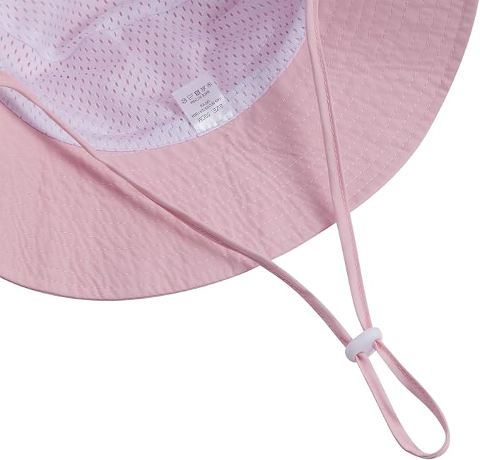 Baby Sun Hat Smile Face UPF 50+ Toddler Bucket Hat - Image 4