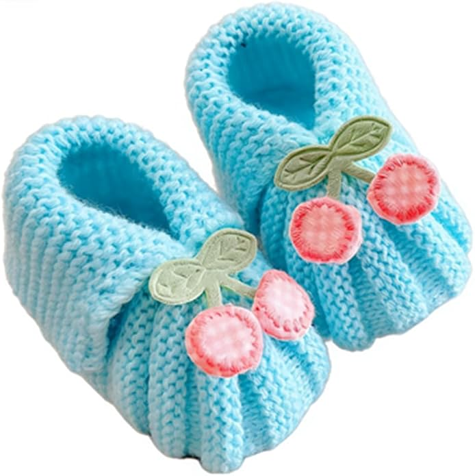 Newborn Shoes, Baby Girls Boys Hand Knit Booties, Photography Props, Photoshoot by Khocadw