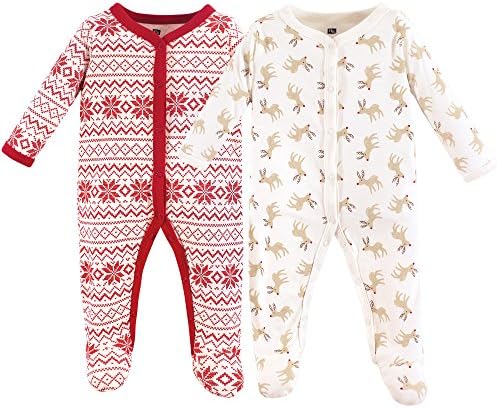 Hudson Baby Unisex Baby Cotton Sleep and Play - Image 2