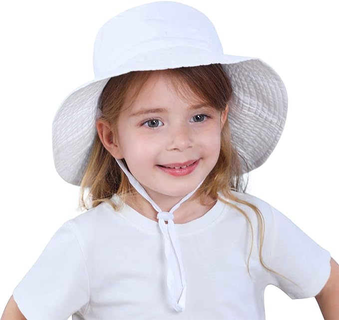 Komorebi Toddler Sun Hat UPF 50+ Kids Beach Bucket Hats Boys Girls 0-8Y | Cute - Image 5