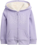GAP Baby Girls' Cozy Logo Full Zip by GAP