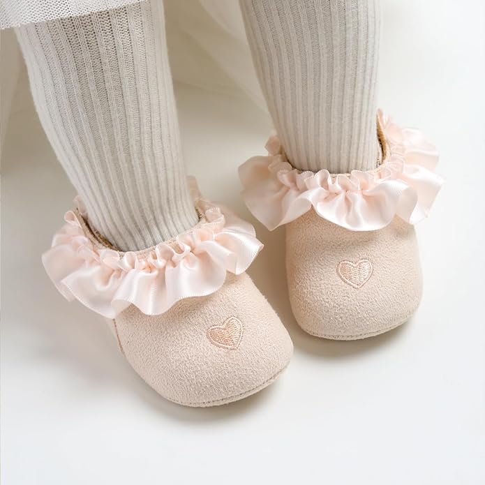 Ohwawadi Infant Baby Boys Girls Slippers Cozy Fleece Booties Soft Bottom Warm - Image 2