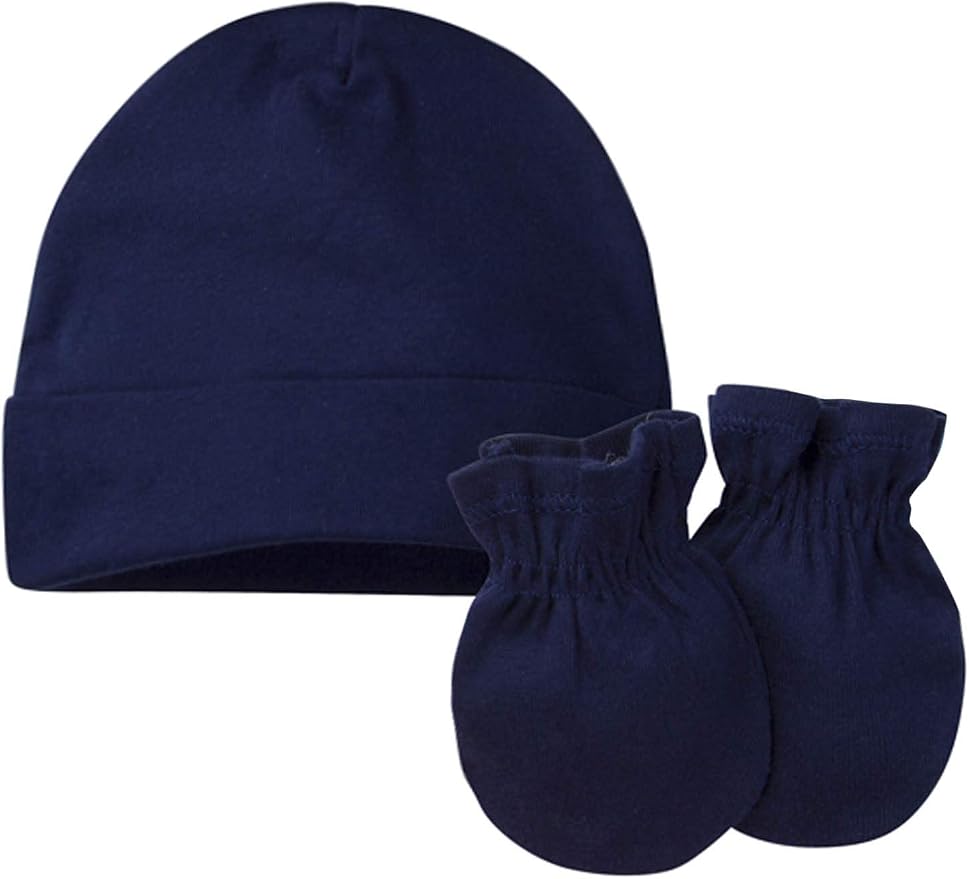 Onesies Brand Baby 12 Piece Cap and Mitten Set | Six cotton caps and six mitten - Image 5
