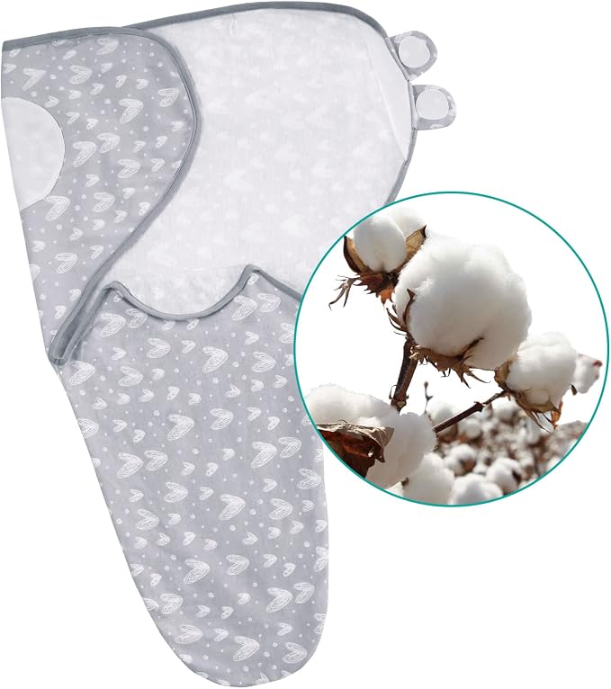 Biloban Baby Swaddle for Boy Girls, Baby Swaddles 3-6 Months | Swaddle Blanket - Image 3
