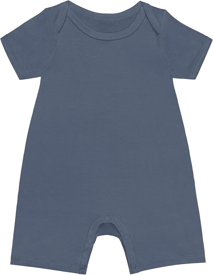 GUISBY Baby Rayon Romper Pajamas, 0-24M | Silky Soft Feel，Snap Closure，Footless by GUISBY