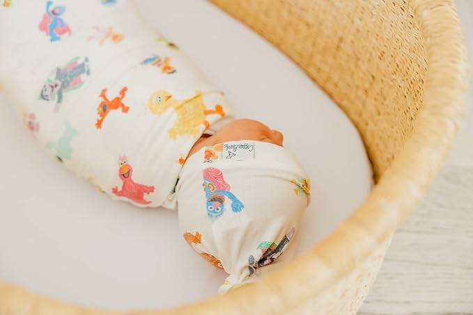 Copper Pearl Swaddle Blankets for Newborns | Soft Stretchy Receiving Blankets - Image 5