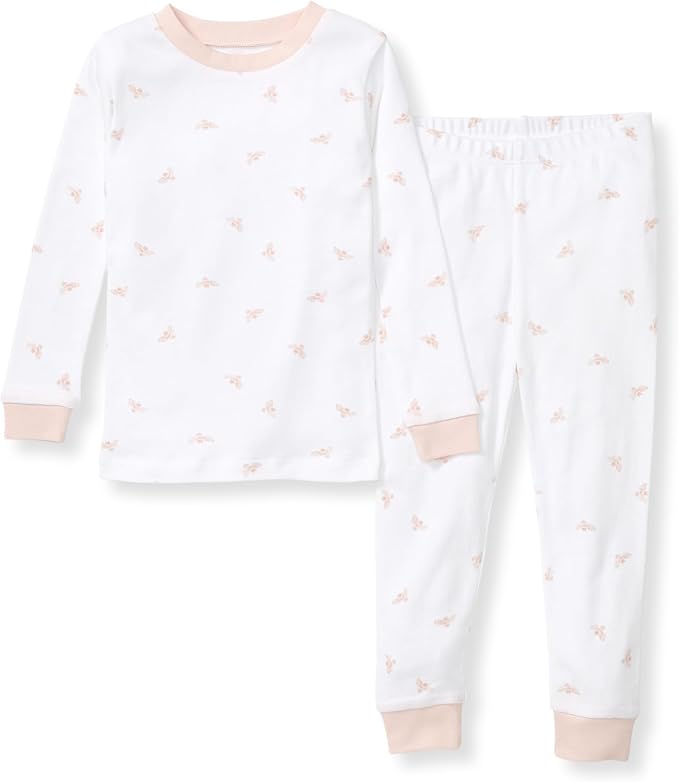 Burt's Bees Baby Girls Organic Cotton Pajamas, Toddler PJ Set, 2-PC | Soft by BurtsBeesBaby