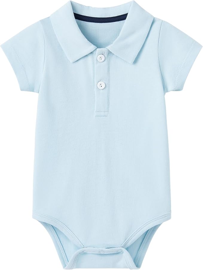 pureborn Baby Girls Boys Bodysuit Super Soft Cotton Romper 0-24 Months | by pureborn