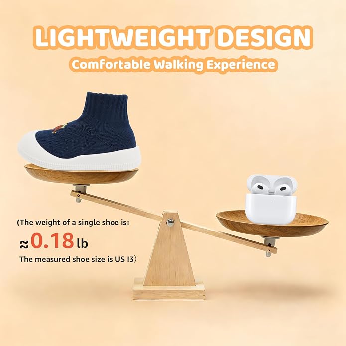 STQ Baby/Toddler Sock Walking Shoes Infant Slippers - Image 5