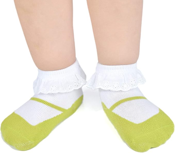 EPEIUS Unisex Baby Girls Boys Non-Slip Socks - Image 7