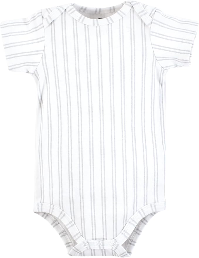 Hudson Baby Unisex Baby Cotton Bodysuits 5-pack - Image 7