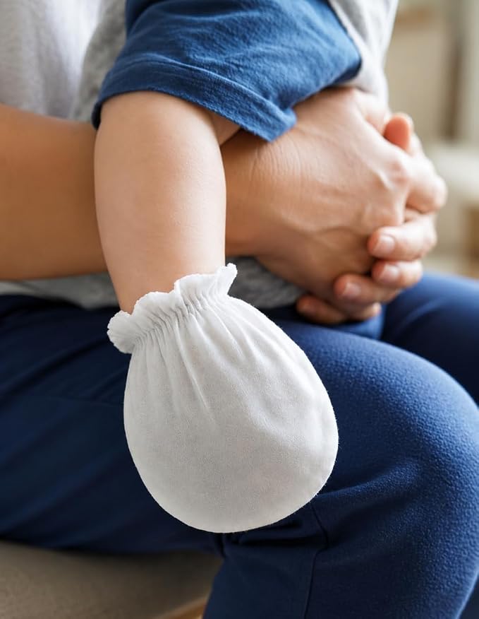 Baby Mittens No Scratch, Newborn Gloves 0-6M, Registry Essential - Image 7
